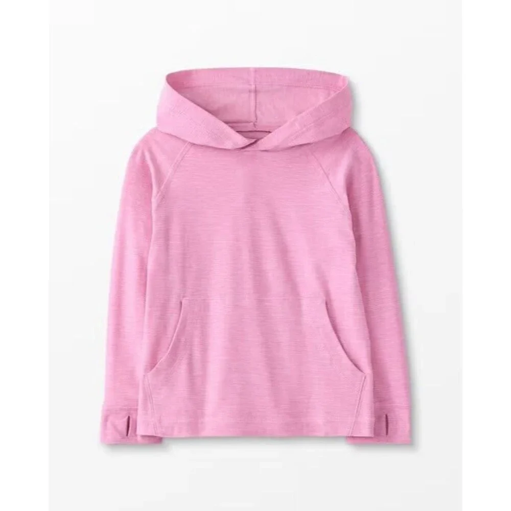 Hanna Andersson Active UV Hoodie, Pink, Size 3T